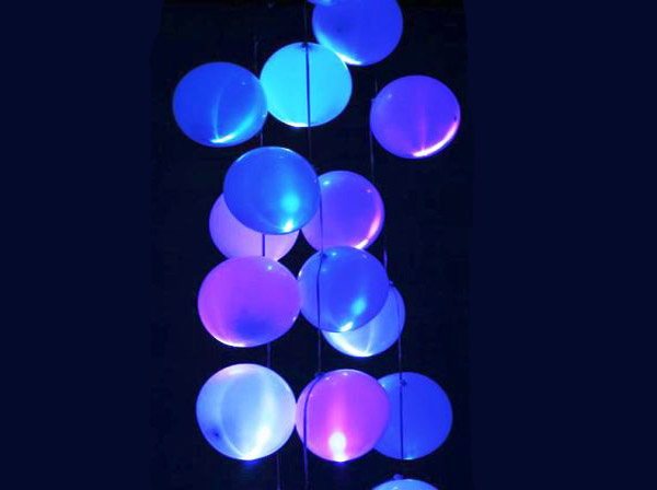 Светящиеся шары с гелием